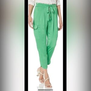 Ramy Brook Allyn Satin Pocket Pants NWT